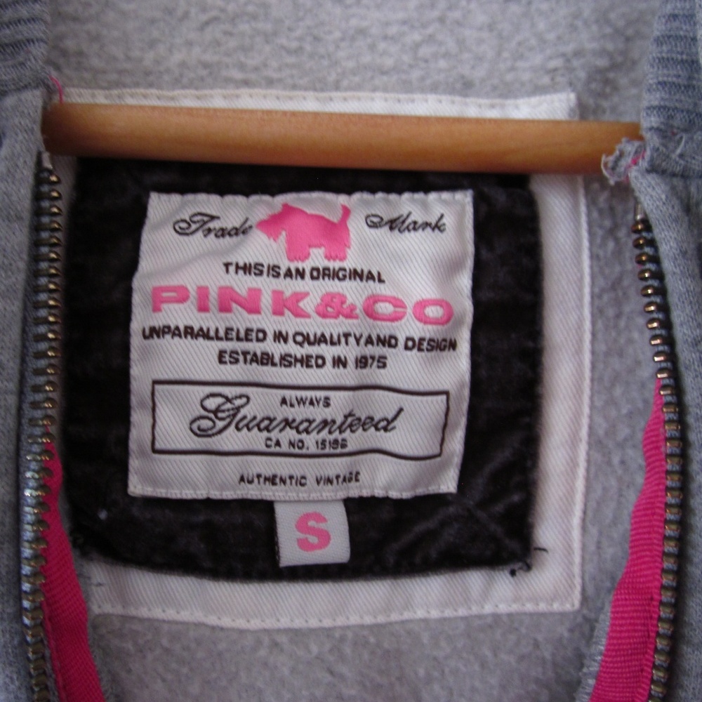 Pink&Co - Grey 1/2 Zip Hoodie - Picture 5 of 5